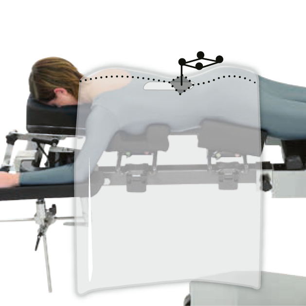 Patientenabdeckung für 3D Scans